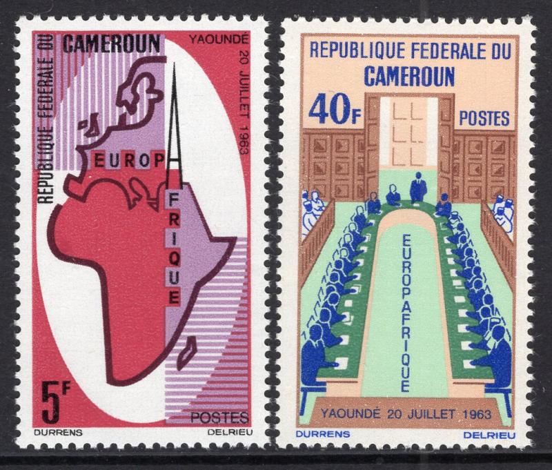 Cameroun 420-421 MNH VF