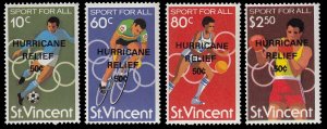 St. Vincent B5 - B8 MNH