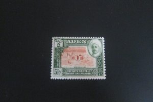 Aden Qu'aiti State 1942 Sc 11 MH