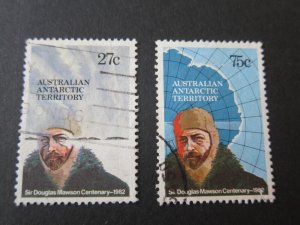 Australia Anarctic Territory 1982 Sc L53-4 set FU