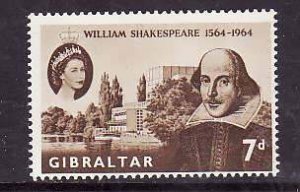 Gibraltar-Sc#164- id10-unused NH Omnibus set-Shakespeare-1964-