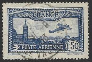 France #C6 Used Airmail Stamp (U1)