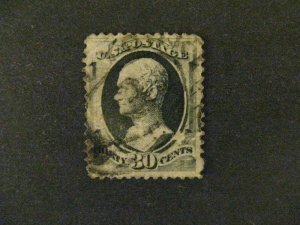 US #154 used scuff a21.1 2102