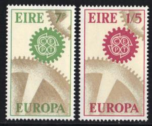 Ireland  #232-233  MNH  1967  Europa