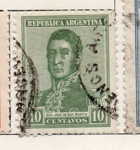 Argentine Republic 1917-22 Early Issue Fine Used 10c. 087391