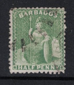 Barbados SC# 46 Used - S19237