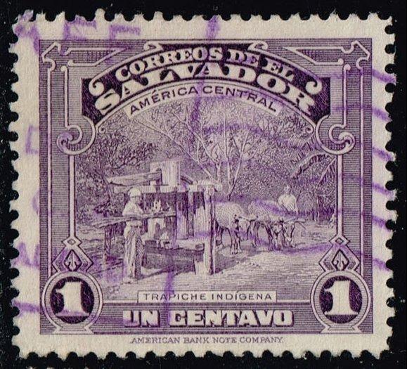 El Salvador #574 Indian Sugar Mill; Used (0.25) (1Stars)