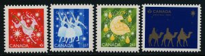 Canada 3200i-3i MNH Christmas, Reindeer, Magi, Ballet, Partridge in a Pear Tree