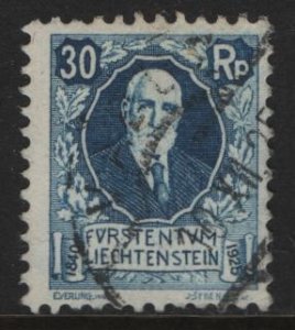 LIECHTENSTEIN B3 USED