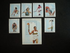 Stamps - Cuba - Scott# 3294-3300 - MNH Set of 6 stamps and 1 Souvenir Sheet