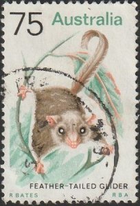 Australia 1974 Sc#572 75c Feathered-tail Glider USED-Fine.