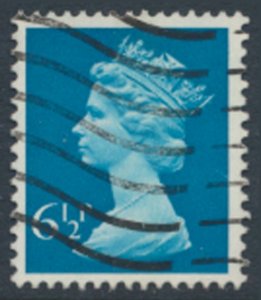 GB  Machin 6½p SG X872 1 band  Used SC# MH60  see scans & details