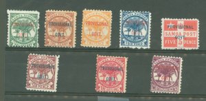 Samoa (Western Samoa) #31-38 Unused Single (Complete Set)