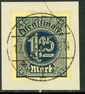 UPPER SILESIA 1920 1.25m Official C.G.H.S. DIAGONAL Piece Mi.D17 XX