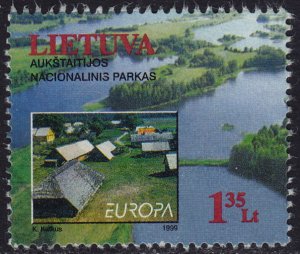 Lithuania - 1999 - Scott #628 - used - National Parks