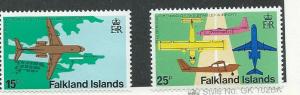 Falkland Islands  #289-290  (MNH)  CV $3.00