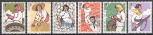 China 1964 Woman of the People’s Commune MNH VF