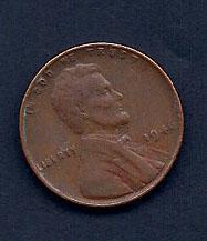 1946 LIncoln Wheat Penny, Coin Liquidation by PBS Stamps