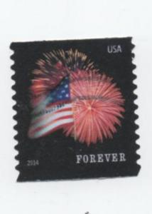 Scott # 4868 used coil  singles 