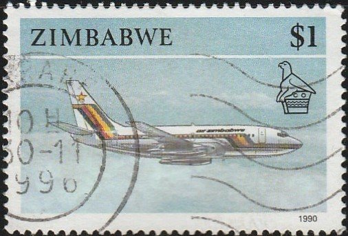 Zimbabwe, #630 Used From 1990