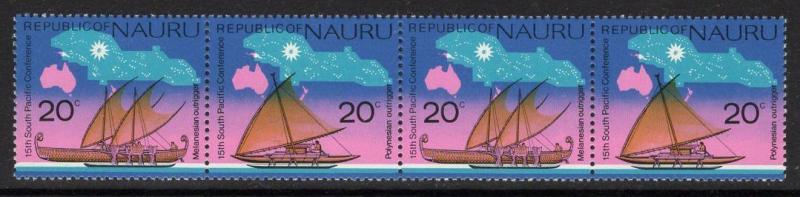 NAURU SG133/6 1975 SOUTH PACIFIC COMMISSION CONFERENCE MNH