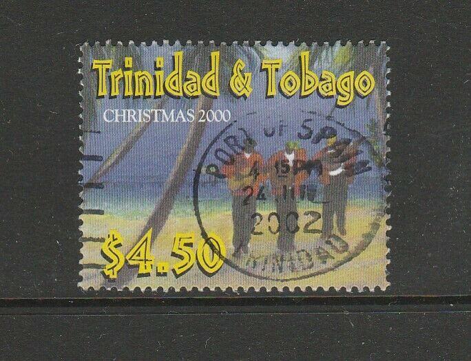 Trinidad & Tobago, 2000 Xmas $4.50 Used SG SG 890