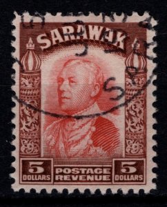 Sarawak 1934-41 Sir Charles Vyner Brooke, $5 [Used]