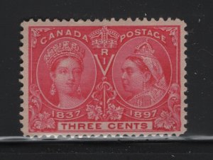 Canada Scott # 53 VF-XF mint OG never hinged nice color cv $ 75 ! see pic !