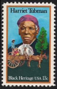 SC#1744 13¢ Harriet Tubman Single (1978) MNH
