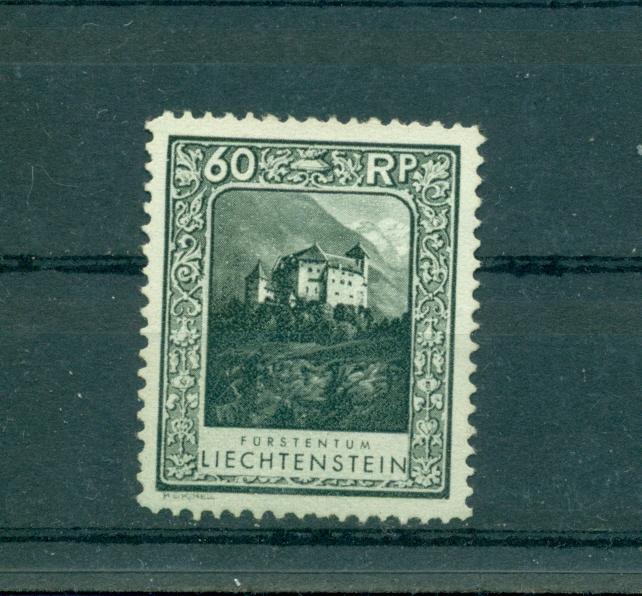 Liechtenstein - Sc# 103. 1930 Gutenburg Castle. Unused. $105.00.