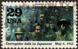 United States 2697d - Used - 29c POWs / Corregidor Falls to Japanese (1992)