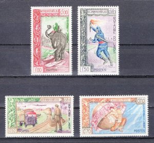 1962 Philatelic Exhibition, Vientiane, and Day of the Stamp  M3436