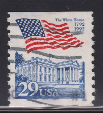 United States 2609 The White House Coil 1992