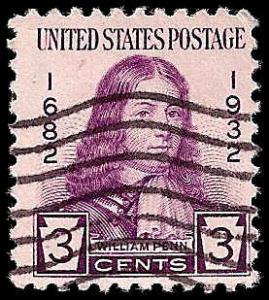 # 724 USED VIOLET WILLIAM PENN