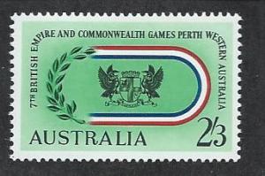 AUSTRALIA SC# 350 F-VF MNH 1962