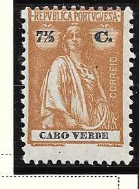 Cape Verde #152 8c Ceres slate (MLH)  CV $1.25