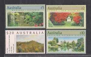 AUSTRALIA SC# 1132-5   FVF/MNH  1989-90