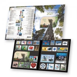 Estonia Estland Estonie 2021 Stamp Year set MNH