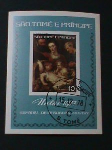 ​ST.THOMAS-1978-FAMOUS PAINTING- 400TH ANNIV:BIRTH OF RUBENS CTO-S/S-VF