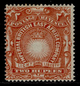 BRITISH EAST AFRICA QV SG16, 2r brick-red, M MINT. Cat £14.