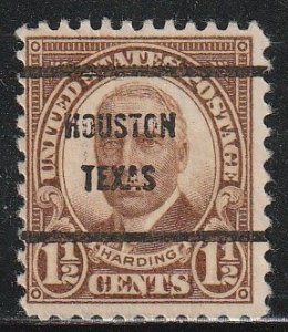 Precancel - Houston, TX - PSS 684-61