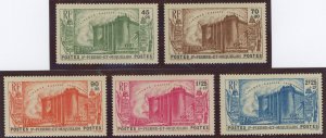 St. Pierre & Miquelon #B4-B8 Mint (NH) Single (Complete Set)