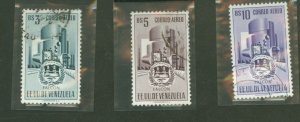 Venezuela #C461-C463 Used Multiple