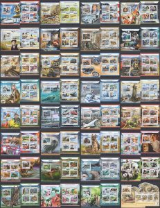 2017 Djibouti Fauna Birds Animals Reptiles Transport Space 32+32 ** Fd1184-16