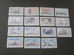 Ascension Islands 1986 Sc 401-15 set MNH