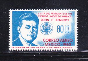 Mexico C262 Set MNH President John F Kennedy (A)