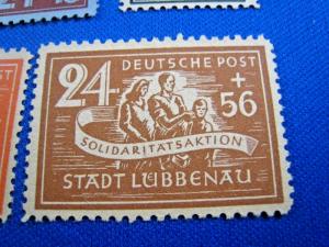 GERMANY - SOVIET ZONE LOCAL STAMPS - SPREEWALD - Mi # 1-12  -   MLH      (kb)