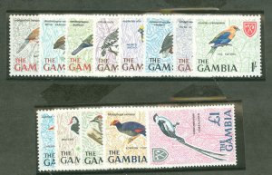 Gambia #215-27  Single (Complete Set)