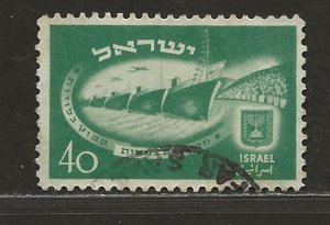 ISRAEL SC# 34   FVF/U