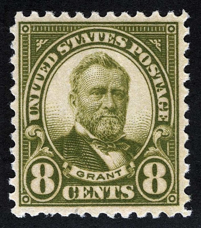 US Sc 560 p.11 8¢ Olive MNH Original Gum